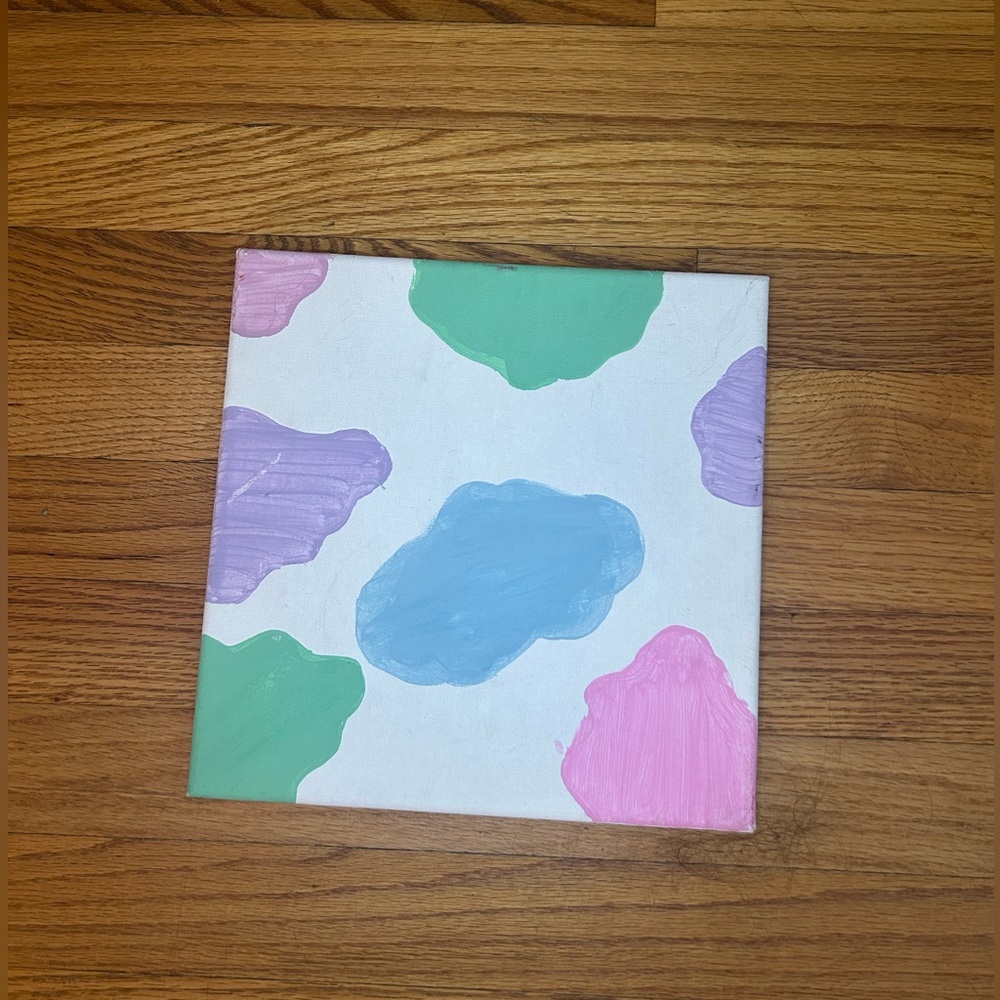 Closet clean out 

Pastel cloud, painting, homemade!